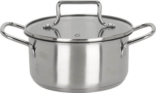 Casserole Cookinglife - Casserole en inox - Essential Steel - 3,8 L