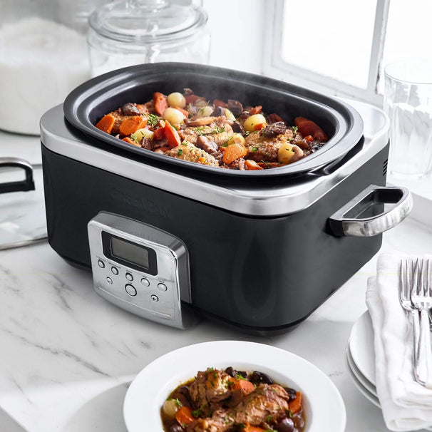 Mijoteuse Électrique GreenPan - 6,0 litre - Noir - Revêtement antiadhésif en céramique