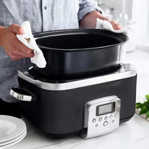 Mijoteuse Électrique GreenPan - 6,0 litre - Noir - Revêtement antiadhésif en céramique