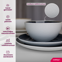Ensemble de bols Cookinglife - Bol a soupe - Belize - Ø 15 cm - 6 pièces