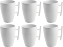 Ensemble de tasses BonBistro - Tasses a cappuccino - Squito - 300 ml - 6 pièces