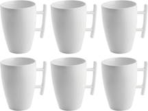 Ensemble de tasses BonBistro - Tasses a cappuccino - Squito - 300 ml - 6 pièces
