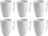 Ensemble de tasses BonBistro - Tasses a cappuccino - Squito - 300 ml - 6 pièces