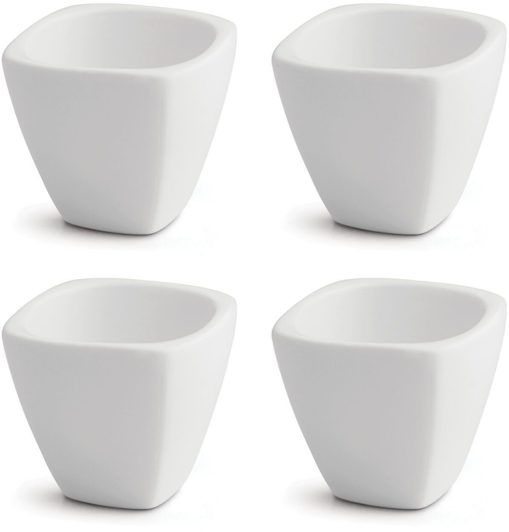 Ensemble de coquetiers BonBistro - en porcelaine - Squito - 45 mm - 4 pièces