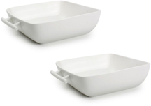 Ensemble de plats a four BonBistro - Plat a gratin - Squito - 1,4 L - 2 pièces