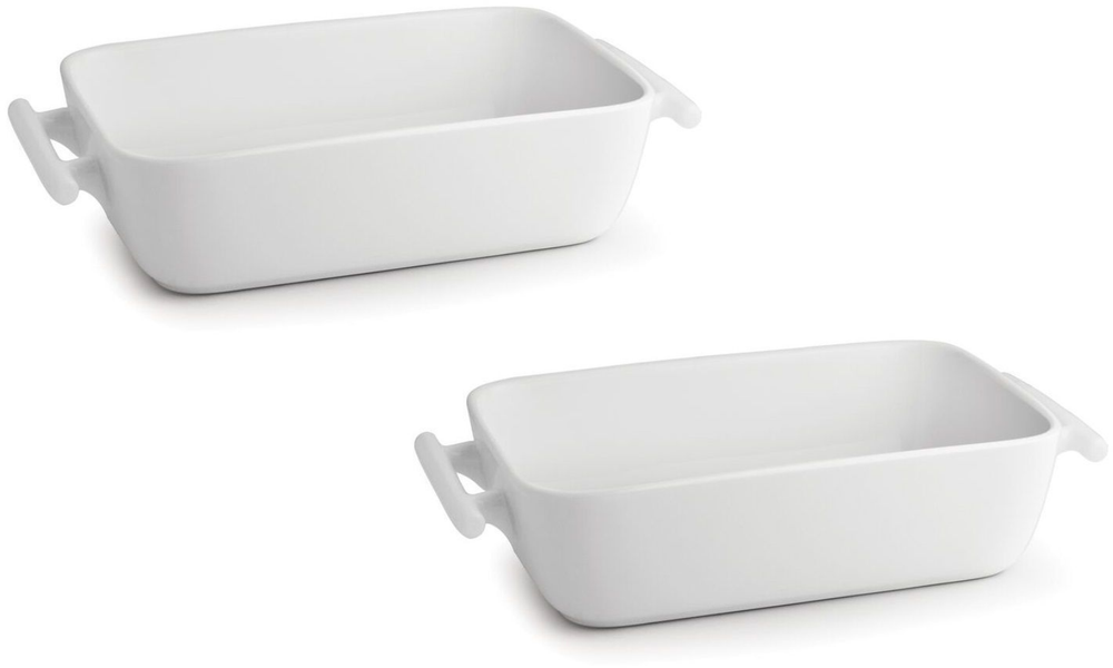 Ensemble de plats à four BonBistro - Rectangulaire - Squito - 3,5 L - 2 pièces