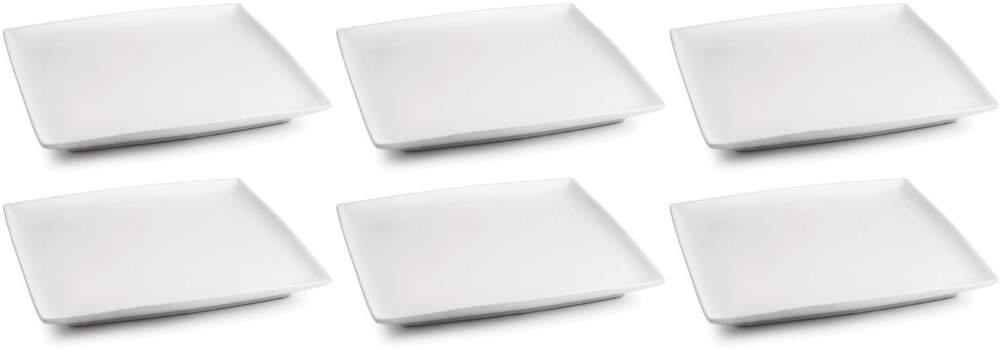 Set d'assiettes BonBistro - Assiette petitfour - Squito - 10x10 cm - 6 pièces