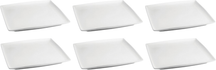 Set d'assiettes a diner BonBistro - Assiettes - Squito - 26 x 26 cm - 6 pièces