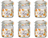 Ensemble de bocaux Bormioli Rocco - Bocal Weck - Fido - 750 ml - 6 pièces