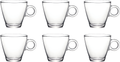 Set de verres à cappuccino Bormioli - Cappuccino - Easy Bar - 220 ml - 6 pièces