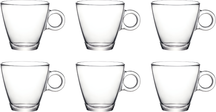 Set de verres à cappuccino Bormioli - Cappuccino - Easy Bar - 220 ml - 6 pièces