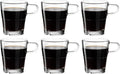 Verres à café Leonardo Senso - Empilables - 250 ml - Lot de 6