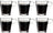 Verres à café Leonardo Senso - Empilables - 250 ml - Lot de 6