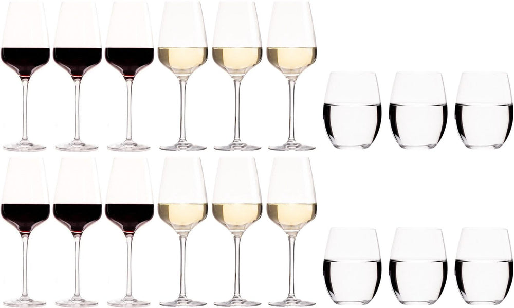 Set de verres a vin Chef&Sommelier - Verres a eau - Sublym - 55 cl - 18 pièces