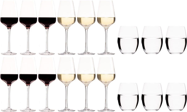 Set de verres a vin Chef&Sommelier - Verres a eau - Sublym - 55 cl - 18 pièces