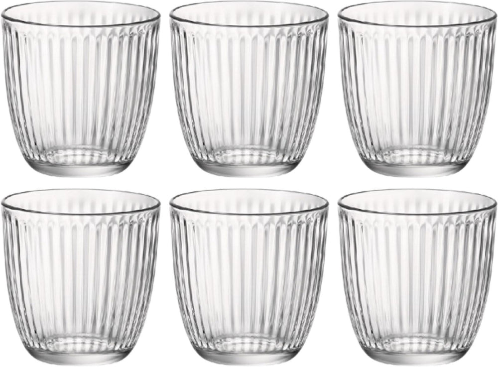 Ensemble de verres a eau Bormioli Rocco - Gobelet - Line - 290 ml - 6 pièces