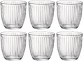 Ensemble de verres a eau Bormioli Rocco - Gobelet - Line - 290 ml - 6 pièces