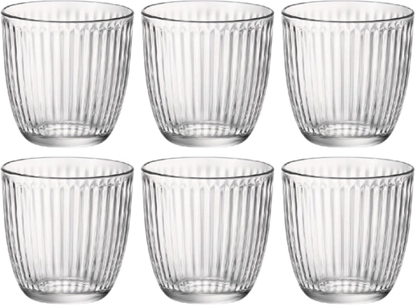 Ensemble de verres a eau Bormioli Rocco - Gobelet - Line - 290 ml - 6 pièces