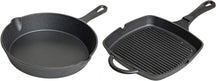 Set de poêles Blackwell - Poêles en fonte - Cast Iron - ø25/23x23cm - 2 pièces
