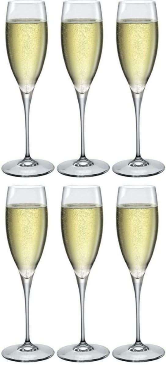 Set de verres à champagne Bormioli Rocco - Verres à champagne - 26 cl - 6 pièces