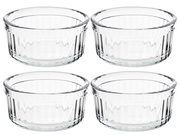 Set de ramequins Cosy & Trendy - a crème brûlée - 500 Celsius - 140 ml - 4 pièces