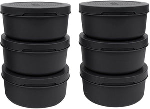 Ensemble de boîtes à pâte Zii Pa - Empilables - Spetina - ø 16 cm - 6 pièces