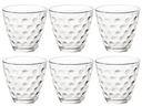 Ensemble de verres a eau Bormioli Rocco - Gobelets - Dots - 250 ml - 6 pièces
