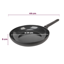 Poêle Cookinglife - Poêle à frire - Black Cera - Ø 24 cm - en aluminium