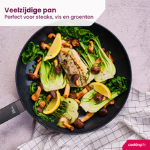 Poêle Cookinglife - Poêle à frire - Black Cera - Ø 28 cm - en aluminium
