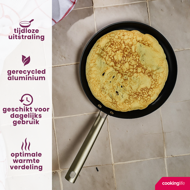 Poêle à pancakes ProForge - Poêle à crêpes - ProForge - 28 cm