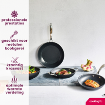 Set de poêles Cookinglife - Poêle à frire - Revolt - Ø 24 & 28 cm - 2 pièces