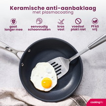 Set de poêles Cookinglife - Poêle à frire - Revolt - Ø 24 & 28 cm - 2 pièces