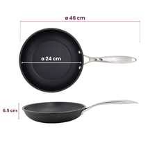 Set de poêles Cookinglife - Poêle à frire - Revolt - Ø 24 & 28 cm - 2 pièces
