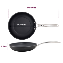 Set de poêles Cookinglife - Poêle à frire - Revolt - Ø 24 & 28 cm - 2 pièces