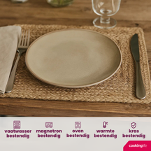 Ensemble de vaisselle Cookinglife - Service complet - Sabi - Ø 26 cm - 18 pièces