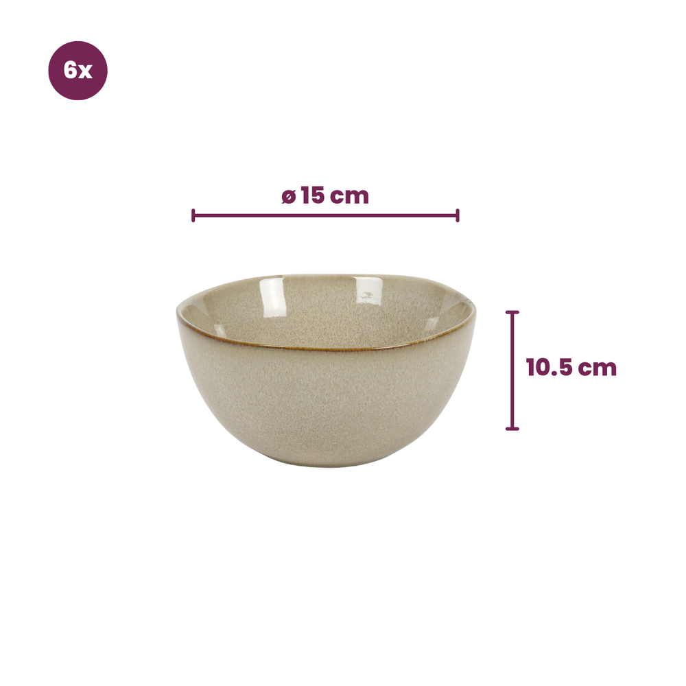 Ensemble de vaisselle Cookinglife - Service complet - Sabi - Ø 26 cm - 18 pièces