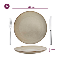 Ensemble de vaisselle Cookinglife - Service complet - Sabi - Ø 26 cm - 18 pièces