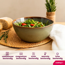 Ensemble de bols Cookinglife - Bols de soupe - Sabi - Ø 15 cm - 6 pièces