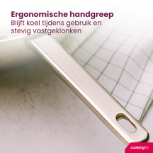 Poêle Cookinglife - Poêle à frire - Superior - Ø 28 cm - en inox