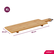Planche de service Cookinglife - Planche à tapas - Organic Bamboe - 88 x 26 cm