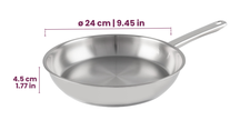 Poêle en inox Cookinglife - Poêle à frire - Superior - Ø 24 cm - 1 pièce
