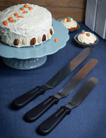 Set de couteaux à palette Sareva - Glaceurs - Lames 12-16-22cm - 3 pièces