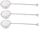 Ensemble de filets a fondue Cosy & Trendy - en inox - 23 cm - 3 pièces
