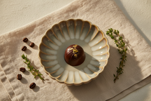 Set de assiettes à dessert Cosy & Trendy - Astera Pearl Beige - 4 pièces