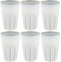 Tasses à Latte Macchiato Cosy & Trendy Bistro Vintage White 450 ml - 6 pièces