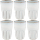 Tasses à Latte Macchiato Cosy & Trendy Bistro Vintage White 450 ml - 6 pièces