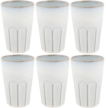 Tasses à Latte Macchiato Cosy & Trendy Bistro Vintage White 450 ml - 6 pièces