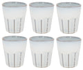 Tasses à Cappuccino Cosy & Trendy Bistro Vintage White 290 ml - 6 pièces