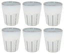 Tasses à Cappuccino Cosy & Trendy Bistro Vintage White 290 ml - 6 pièces