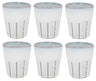 Tasses à Cappuccino Cosy & Trendy Bistro Vintage White 290 ml - 6 pièces